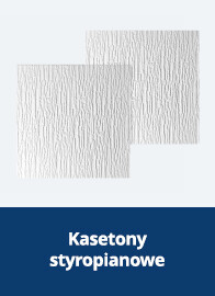 Kasetony styropianowe