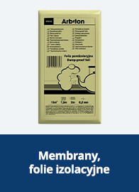 Membrany, folie izolacyjne