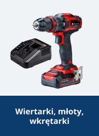 Wiertarki, młoty, wkrętarki