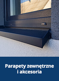 Parapety zewnętrzne  i akcesoria
