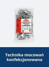 Technika mocowań konfekcjonowana