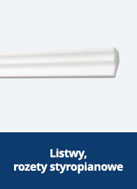 Listwy, rozety styropianowe