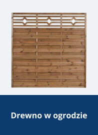 Drewno w ogrodzie