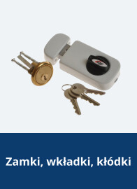Zamki, wkładki, kłódki