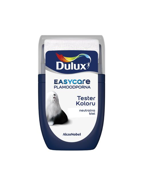 Zdjęcie: Tester farby EasyCare netralna biel 0,03 L DULUX