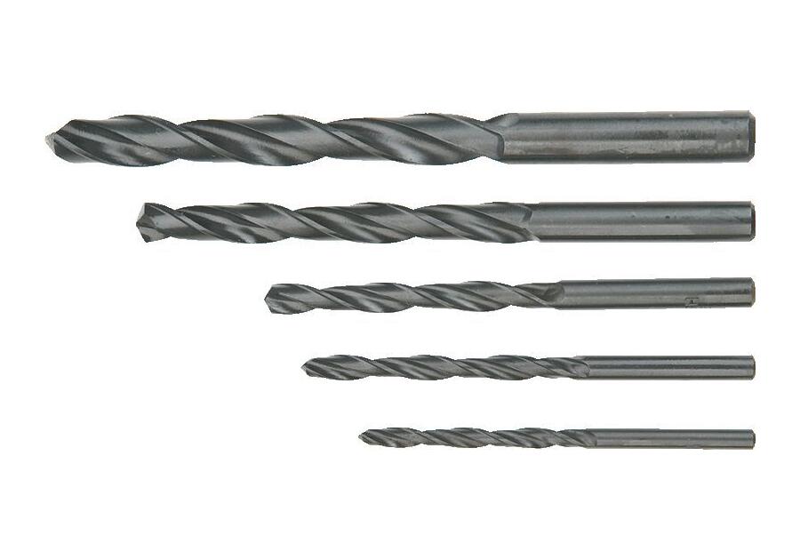 Zdjęcie: Wiertła do metalu HSS, 3.0-10.0 mm, zestaw 8 szt. TOP TOOLS