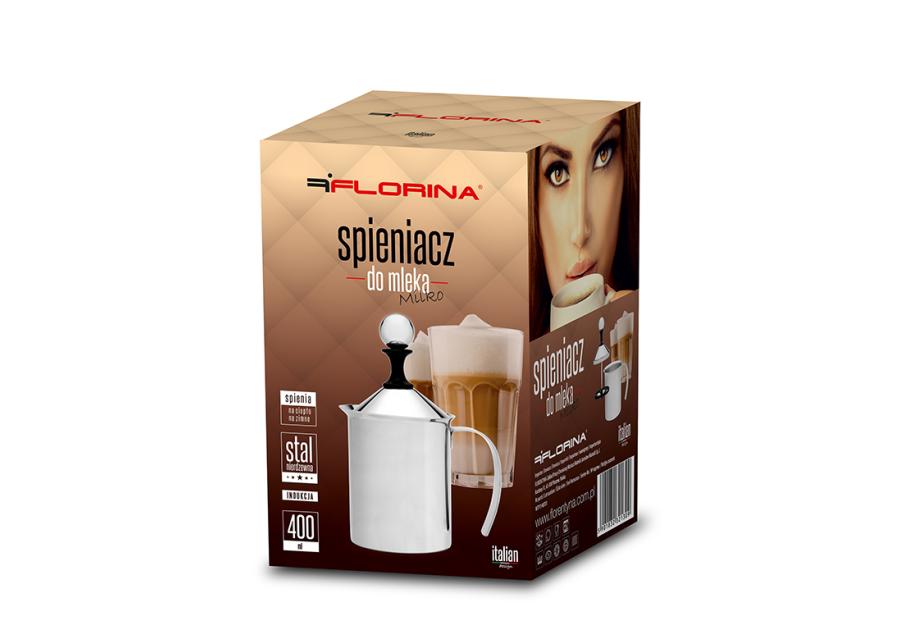 Zdjęcie: Spieniacz do mleka 400 ml FLORINA