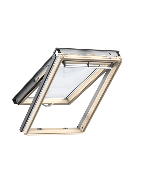 Zdjęcie: Okno GPL 3066 drewniane klapowo-obrotowe, 114x140 cm VELUX