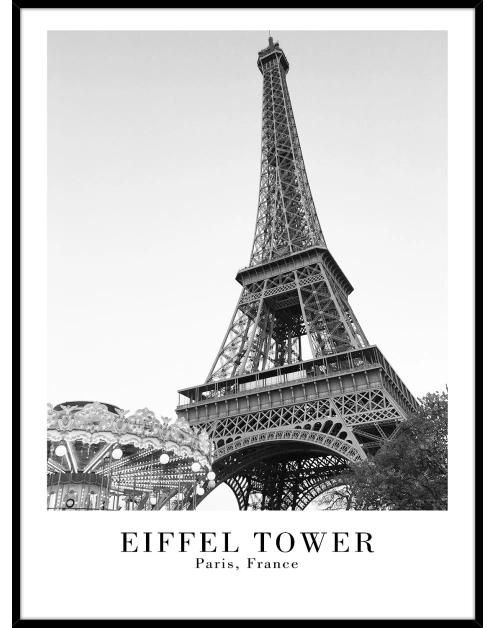 Zdjęcie: Obraz Artbox Digi 50x70 cm Ab056 Eiffel STYLER