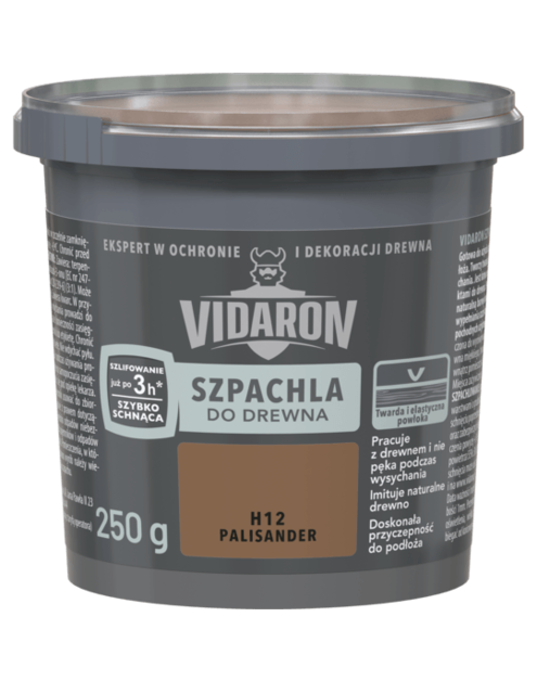 Zdjęcie: Szpachla do drewna palisander 0,25 kg VIDARON