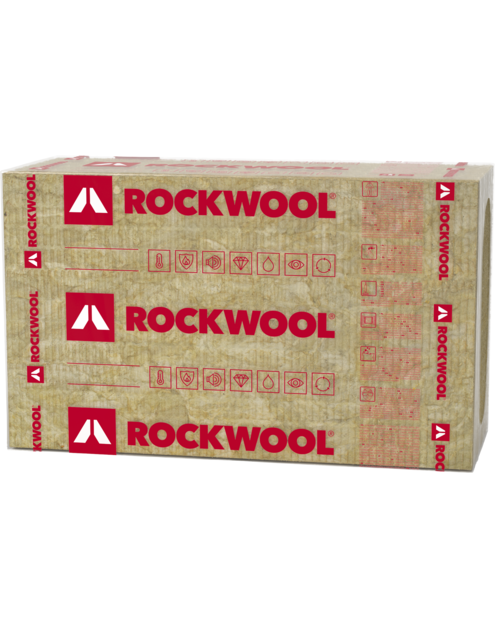 Zdjęcie: Płyty z wełny skalnej Frontrock S 50x1000x600 mm fasada ROCKWOOL