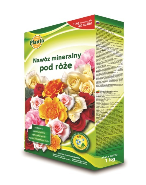 Zdjęcie: Nawóz pod róże 1 kg PLANTA