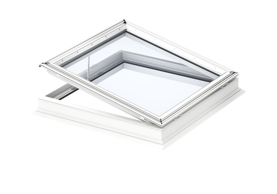 Zdjęcie: Okno do dachów płaskich CVP 0573UA otwierane elektrycznie, 100x100 cm VELUX