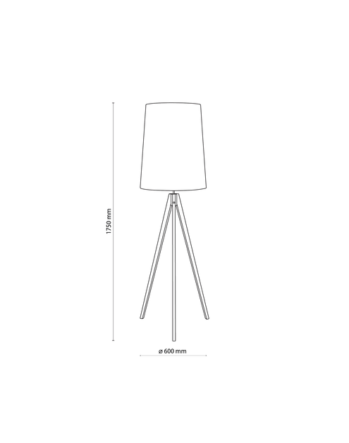 Zdjęcie: Lampa podłogowa Walz white 1 pł 5047 TK LIGHTING