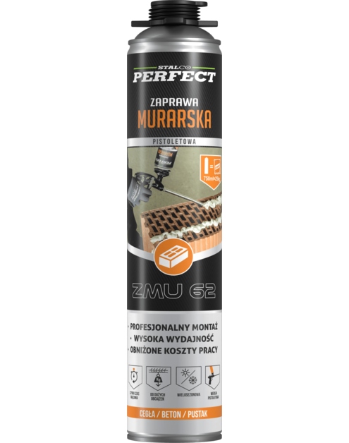 Zdjęcie: Zaprawa murarska pistolet 750 ml STALCO PERFECT