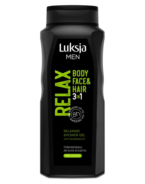 Zdjęcie: Żel pod prysznic Men Relax 0,5 L LUKSJA