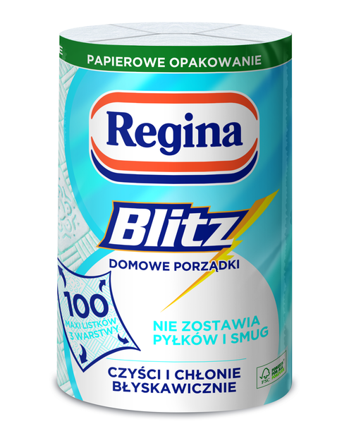 Zdjęcie: Ręcznik papierowy Blitz 1 rolka REGINA