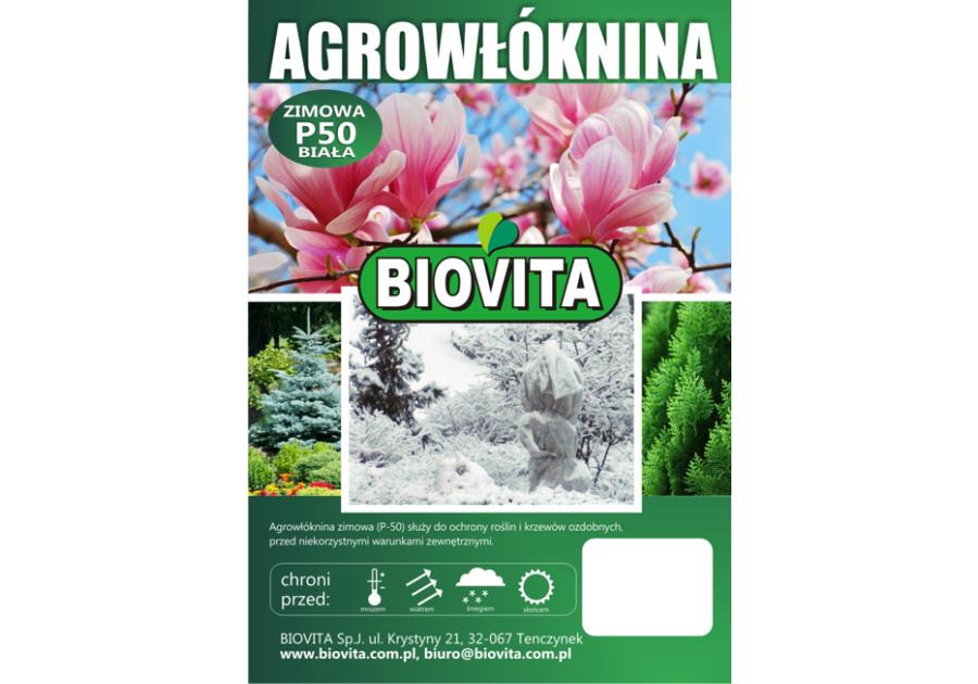 Zdjęcie: Agrowłóknina P-50 biała 3,2x10 m BIOVITA