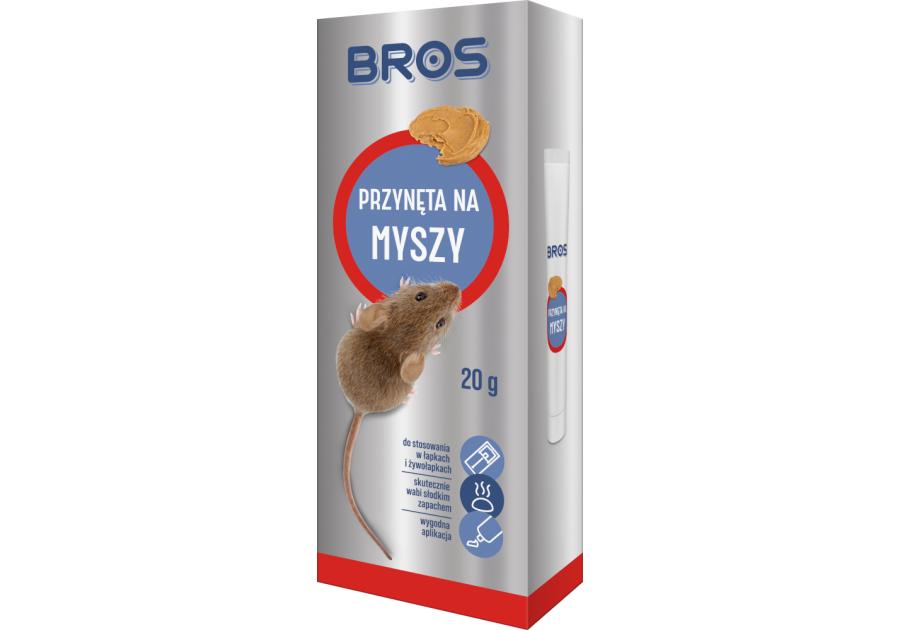 Zdjęcie: Przynęta na myszy 20 g BROS