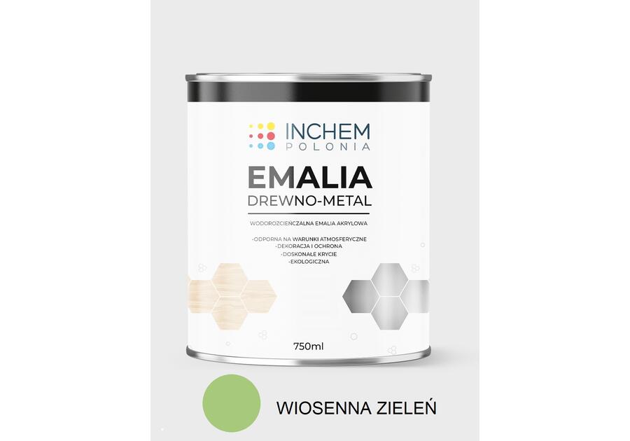 Zdjęcie: EmaliaMIX wiosenna zieleń 750 ml INCHEM POLONIA