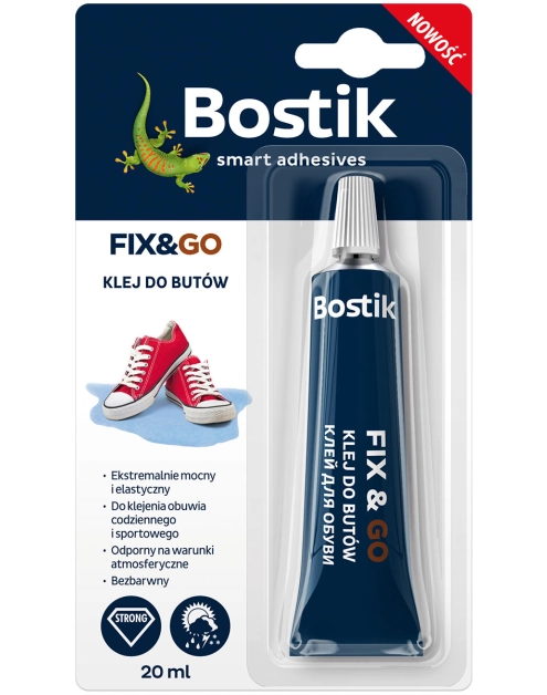 Zdjęcie: Klej do butów 20 ml Fix&Go BOSTIK