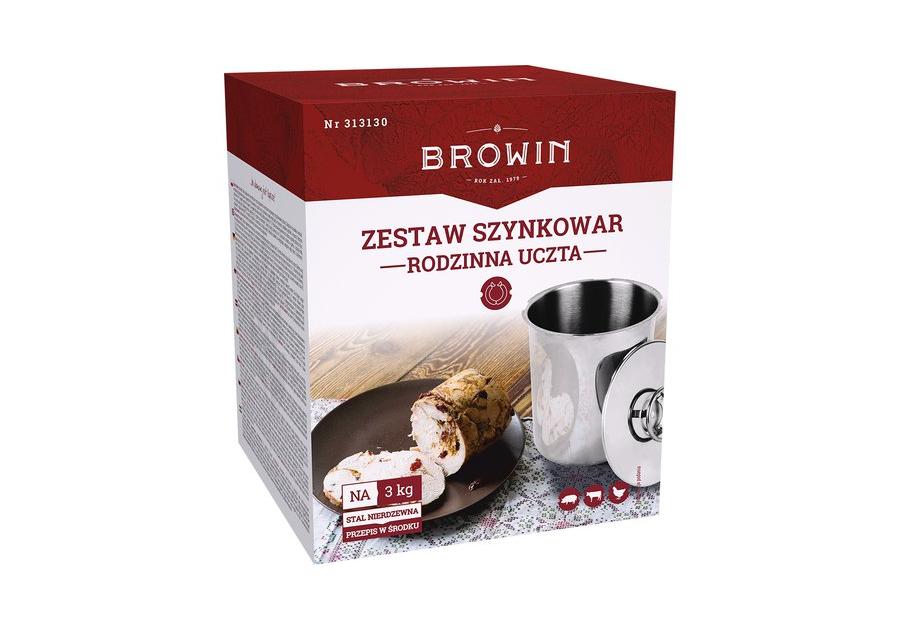 Zdjęcie: Szynkowar Zestaw Rodzinna uczta 3 kg BROWIN