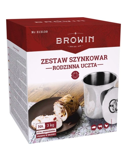 Zdjęcie: Szynkowar Zestaw Rodzinna uczta 3 kg BROWIN