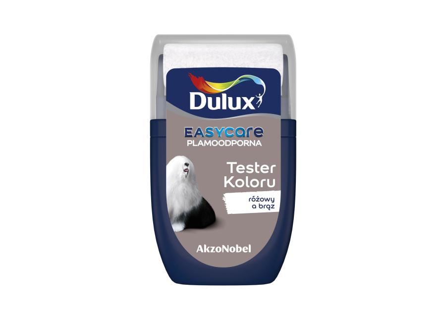 Zdjęcie: Tester farby EasyCare 0,03 L różowy a brąz DULUX