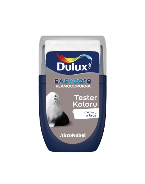 Zdjęcie: Tester farby EasyCare 0,03 L różowy a brąz DULUX