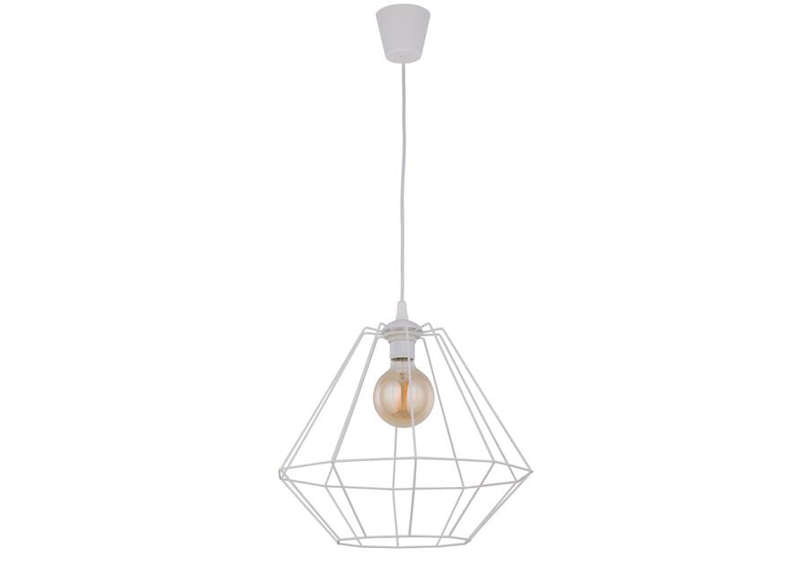 Zdjęcie: Lampa wisząca Diamond 1 x E27 biała 40 4300 TK LIGHTING