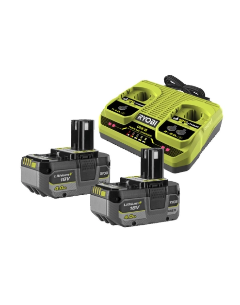 Zdjęcie: Ładowarka do akumulatorów One + 18V / 2 porty RC18240 RYOBI