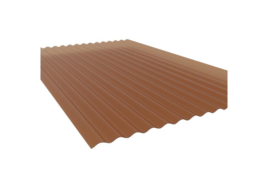 Zdjęcie: Płyta PVC fala 76/18 dymna 90x200 cm SCALA