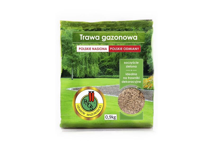 Zdjęcie: Mieszanka traw gazonowych gazonowa 900 g PNOS