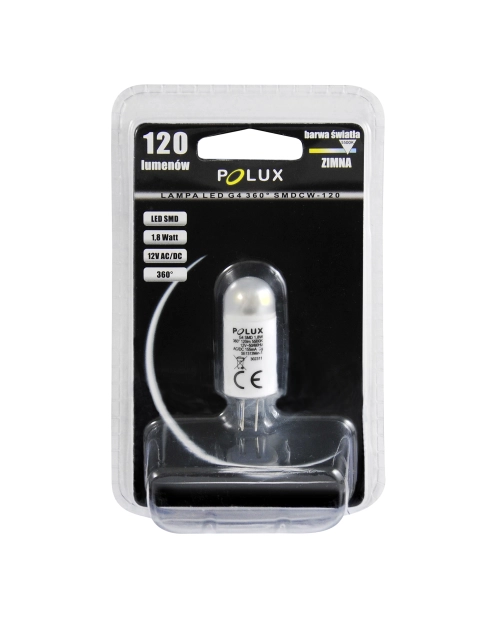 Zdjęcie: Żarówka LED JC G4 120 lm, 1.8 W, 6400K POLUX