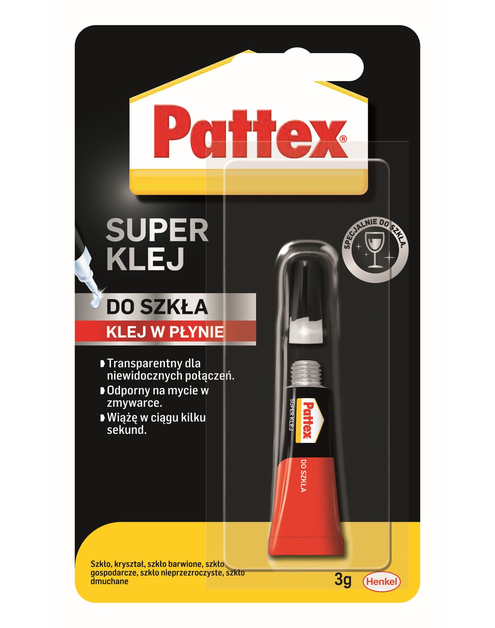 Zdjęcie: Klej do szkła Super 3 g PATTEX