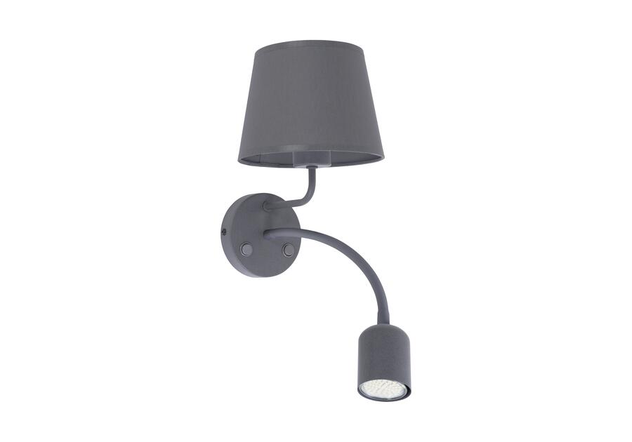 Zdjęcie: Kinkiet Maja gray 2 PŁ E27 + GU10 2536 TK LIGHTING