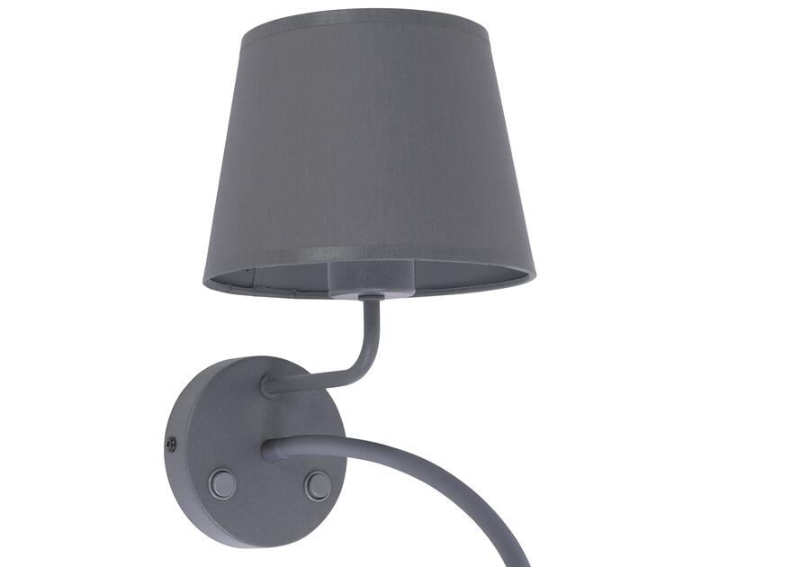 Zdjęcie: Kinkiet Maja gray 2 PŁ E27 + GU10 2536 TK LIGHTING