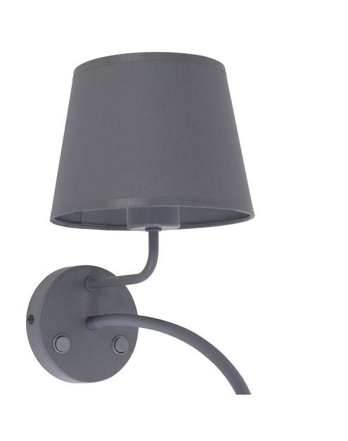 Zdjęcie: Kinkiet Maja gray 2 PŁ E27 + GU10 2536 TK LIGHTING