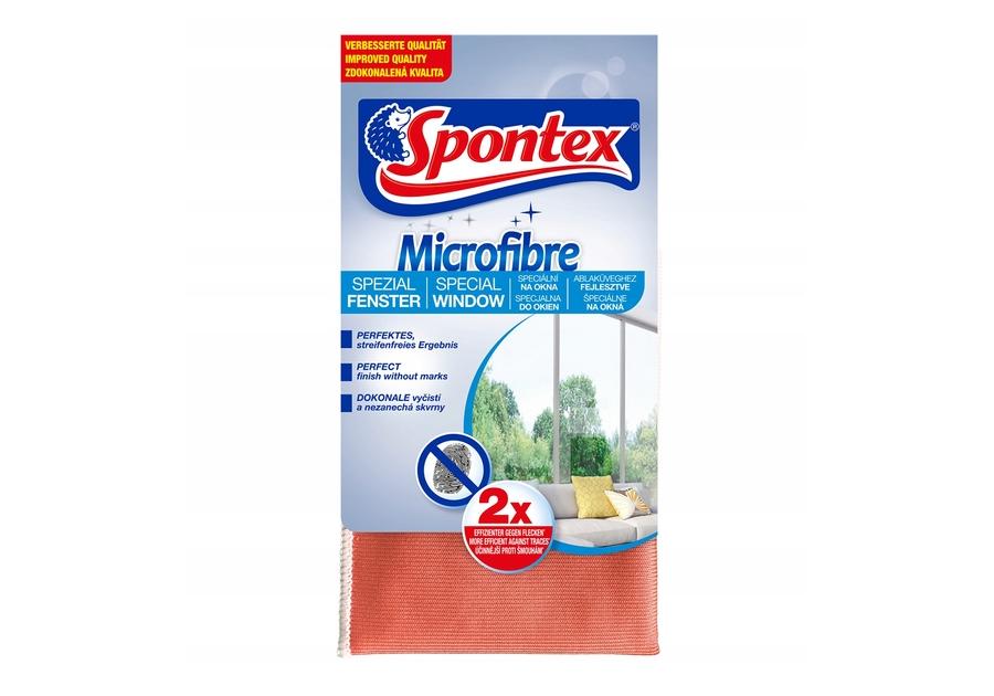 Zdjęcie: Ściereczka z mikrofibry do okien Window Wonder SPONTEX