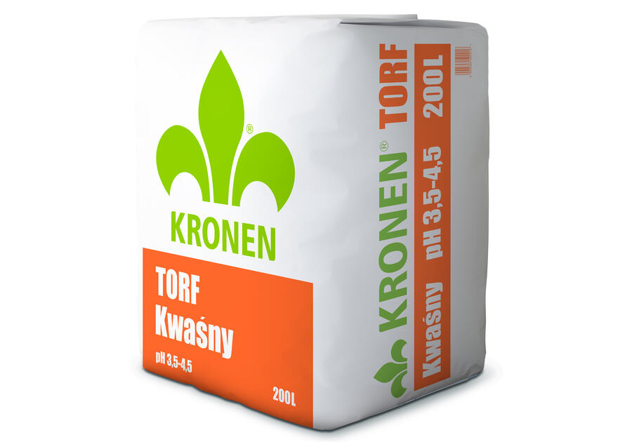 Zdjęcie: Torf kwaśny pH 3,5 - 4,5 200L KRONEN