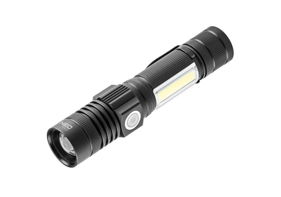 Zdjęcie: Latarka akumulatorowa USB 800 lm 2 w 1 CREE T6 LED NEO