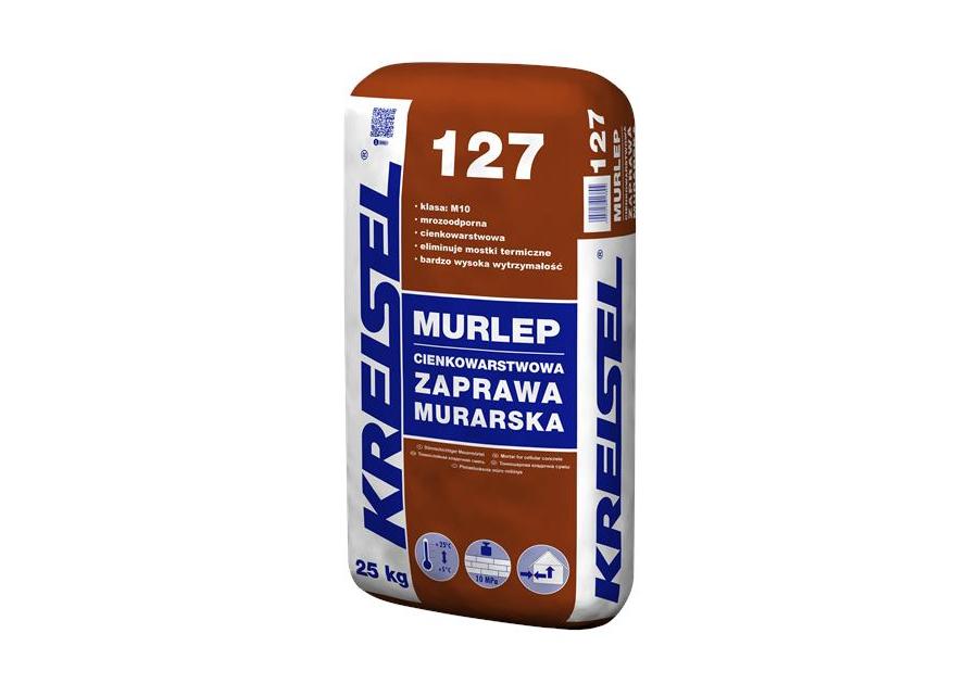 Zdjęcie: Zaprawa murarska Murlep-127 25 kg KREISEL