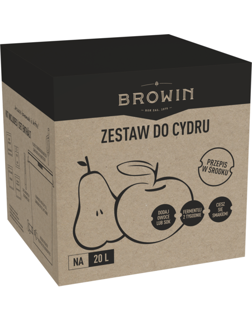 Zdjęcie: Zestaw do Cydru 20 L BROWIN