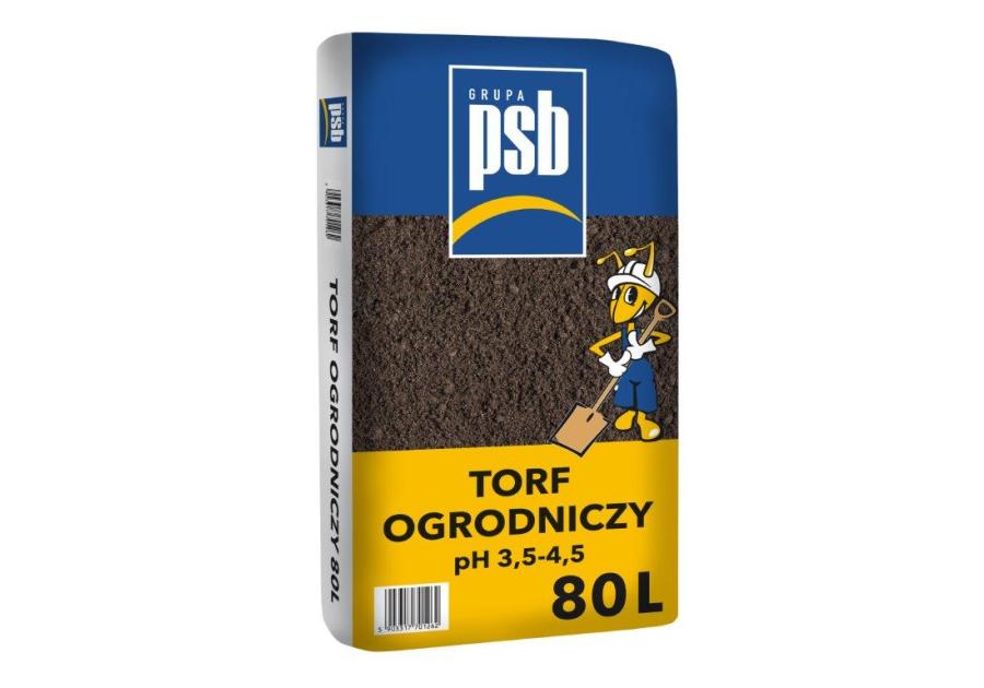 Zdjęcie: Torf ogrodniczy kwaśny pH 3,5-4,5 - 80 L PSB