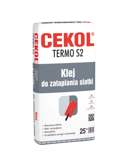 Zdjęcie: Klej do zatapiania siatki Termo S-2, 25 kg CEKOL