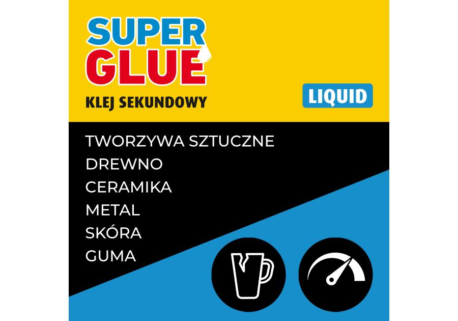 Zdjęcie: Klej sekundowy Super Glue liquid 3 x 1 g SOUDAL