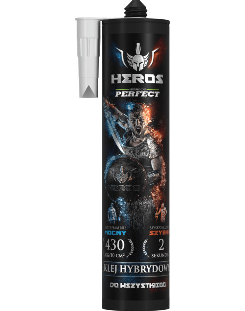 Zdjęcie: Klej hybrydowy bardzo mocny Heros 290 ml STALCO PERFECT