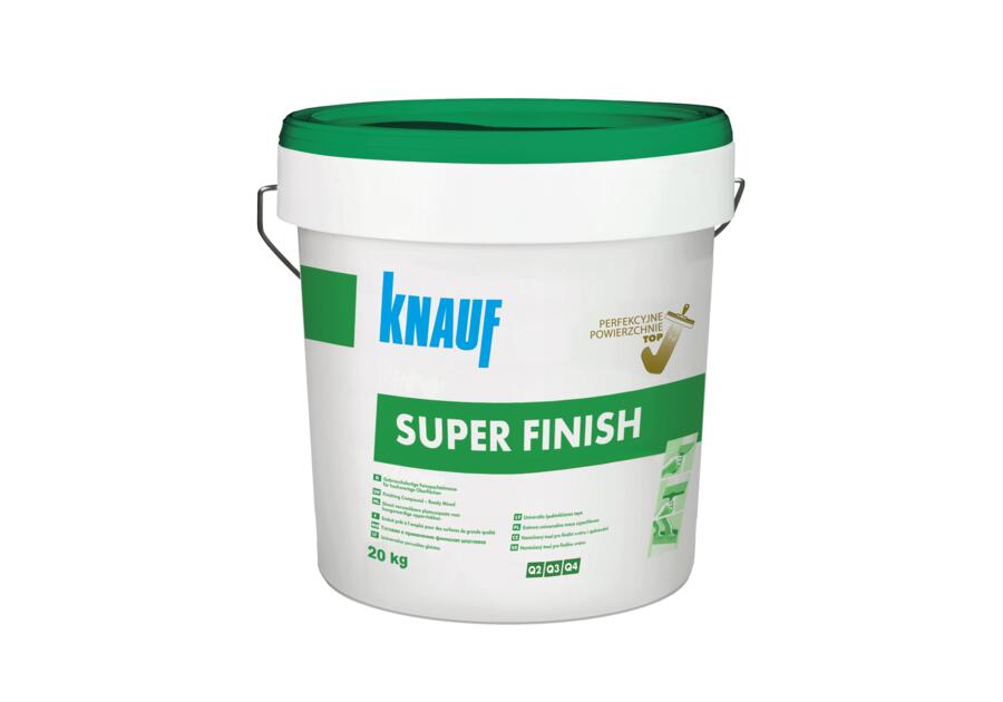 Zdjęcie: Gotowa masa szpachlowa Super Finish  20 kg KNAUF