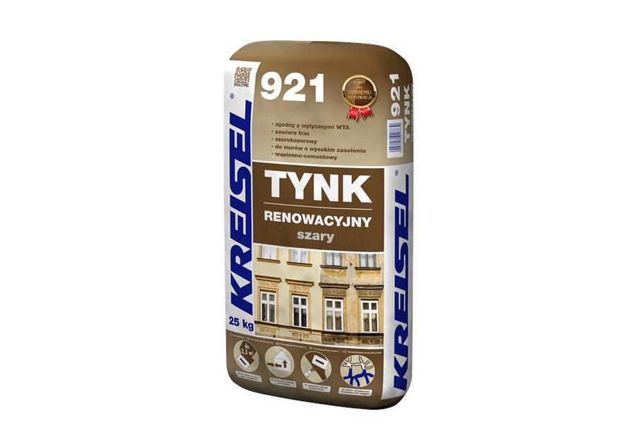 Zdjęcie: Tynk renowacyjny 921 25 kg KREISEL