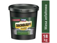 Zdjęcie: Masa asfaltowa do renowacji dachów Dacholeum 18 kg TYTAN PROFESSIONAL